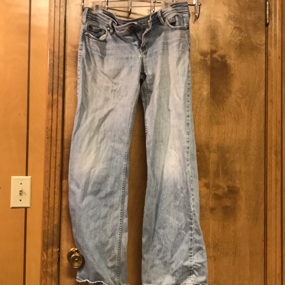 Silver jeans